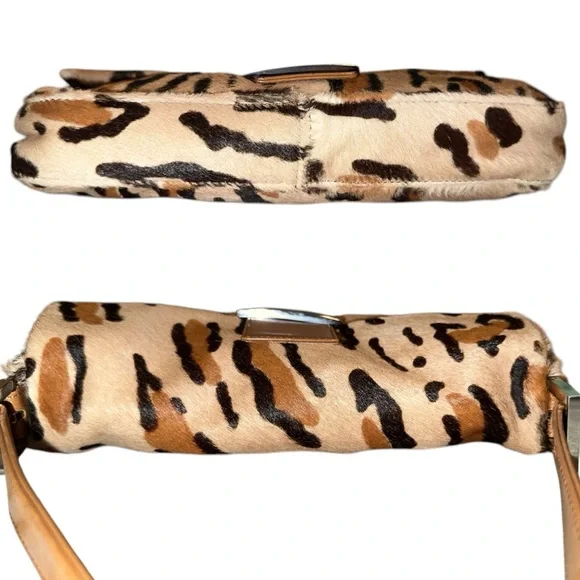 Fendi Pony Hair Leopard Baguette - Picture 4 of 9